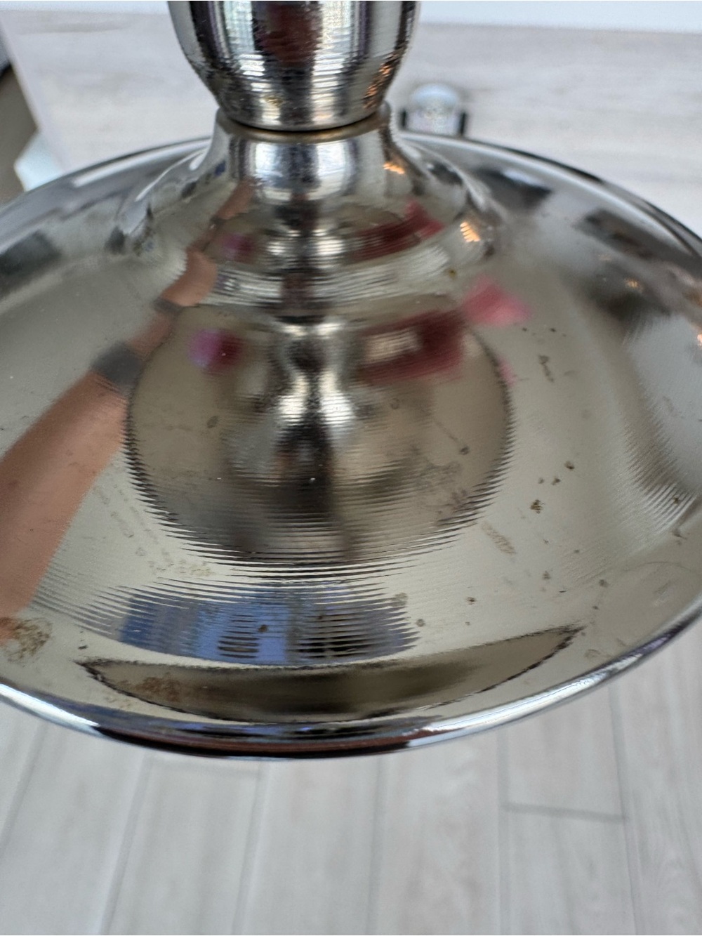 New! Silver Leaf Candle Holder Pedestal- Bath & Body Works - Picture 6 of 6